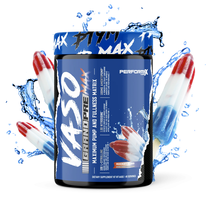 Performax Labs VasoMax 3D 270g Stim Free Pre Workout