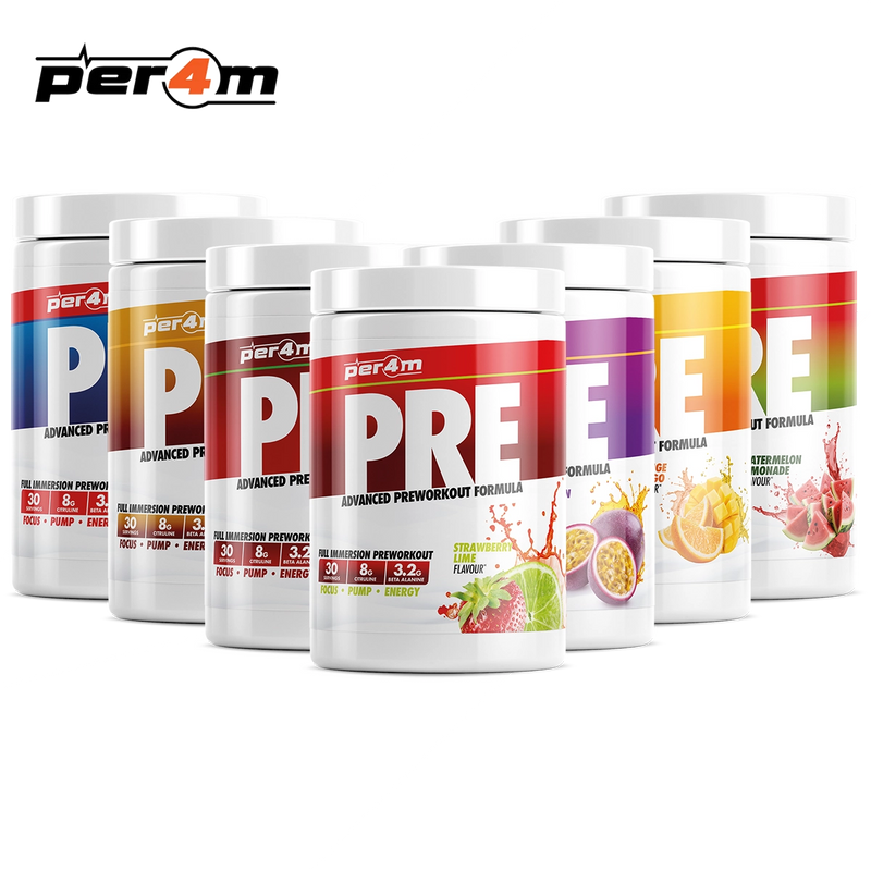 Per4m Pre Workout Stim 570g 30 Servings - Pre Workout at MySupplementShop by PER4M Nutrition