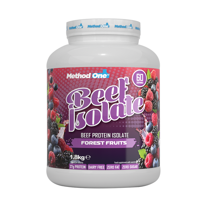 Method 1 Beef Isolate 1.8kg - Forest Fruit - Sports Nutrition at MySupplementShop by Method