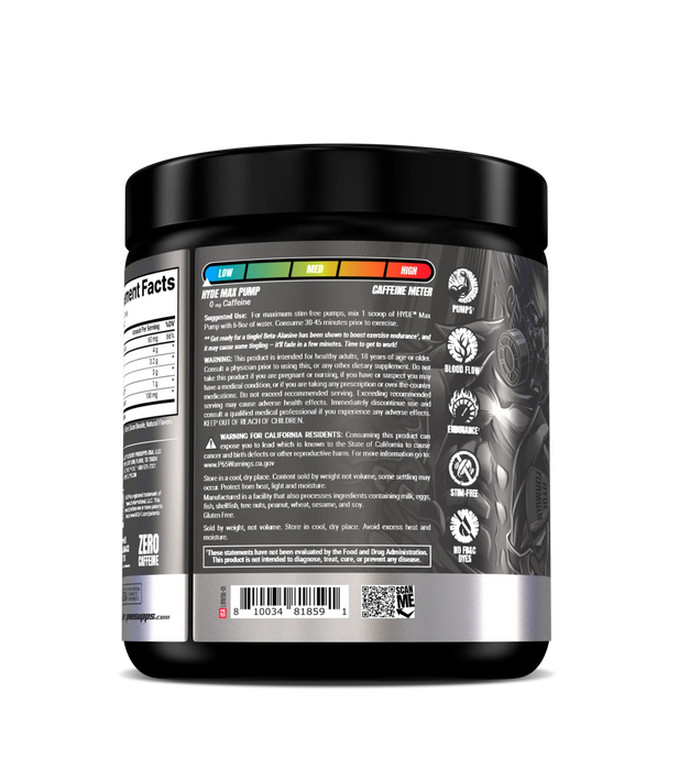 ProSupps Hyde Max Pump - 281g