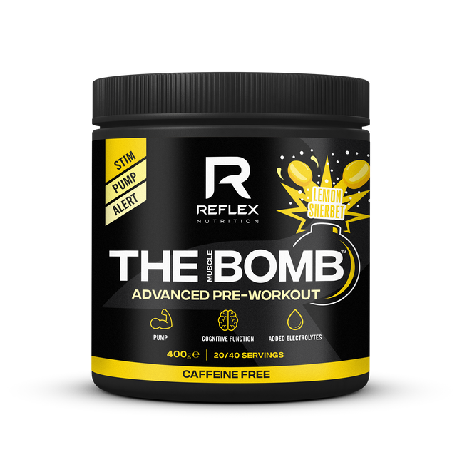 Reflex Nutrition The Muscle Bomb - CAFFEINE FREE 400g Sherbet Lemon