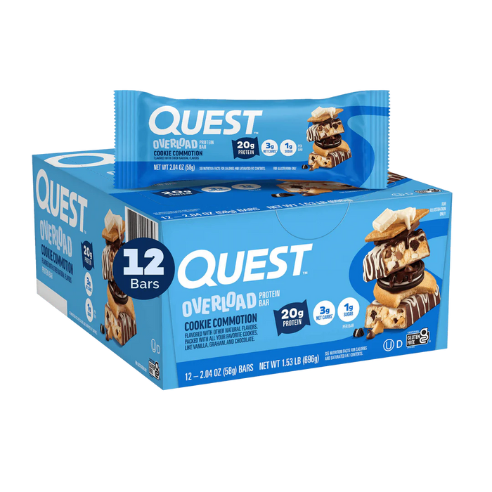 Quest Nutrition Overload Protein Bar 12x60g