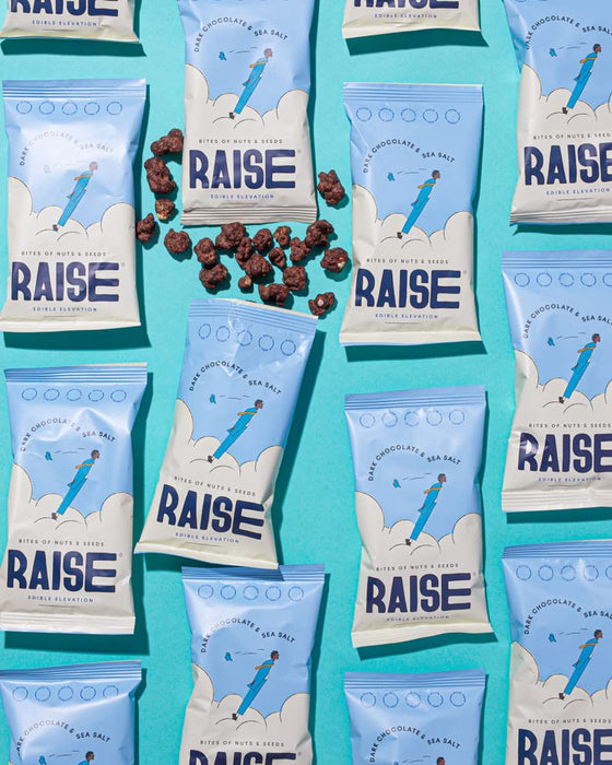 RAISE Snacks Clusters of Nuts & Seeds 12 x 35g