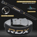 RDX Belt 4" Leather Black/Gold