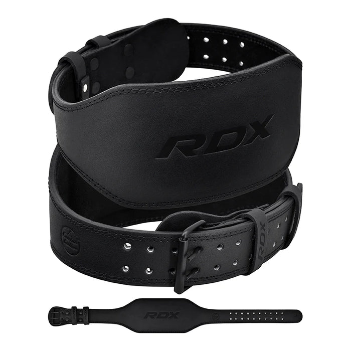 RDX Belt 6" Leather Black