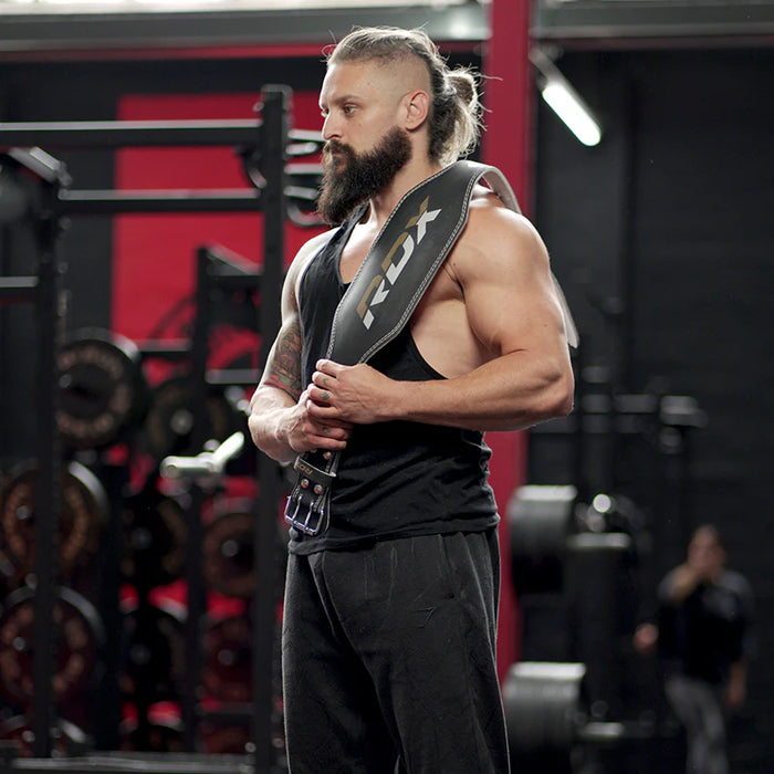 RDX Belt 6" Leather Black