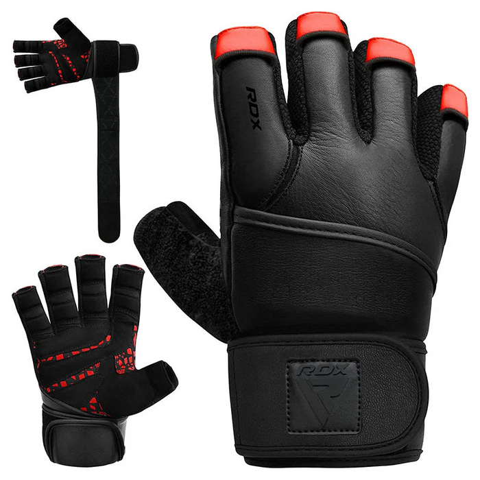 RDX Gym Glove Micro Plus Red/Black