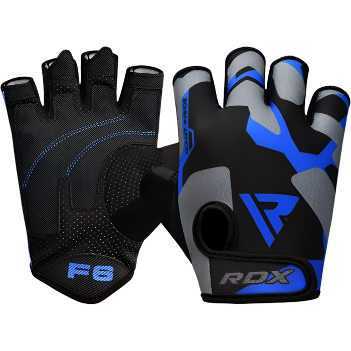 RDX Gym Gloves Sumblimation F6 Blue