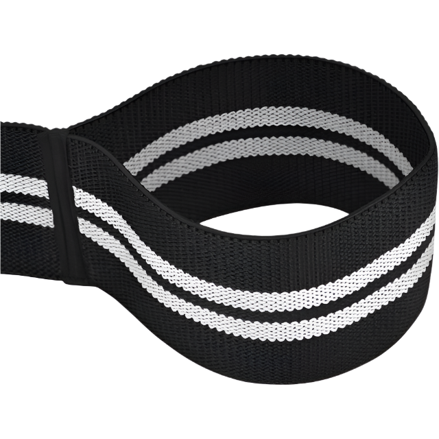 RDX Gym Knee Wraps Plus White/Black