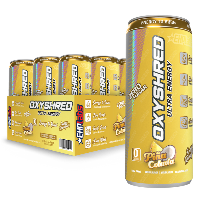 EHP Labs OxyShred Ultra Energy Drink RTD 12x355ml