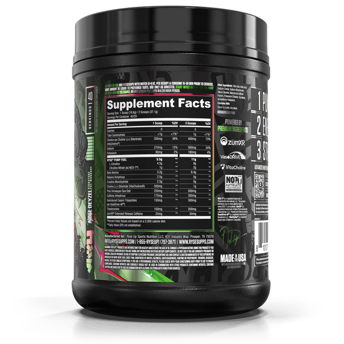 RYSE Godzilla Pre-Workout 722g