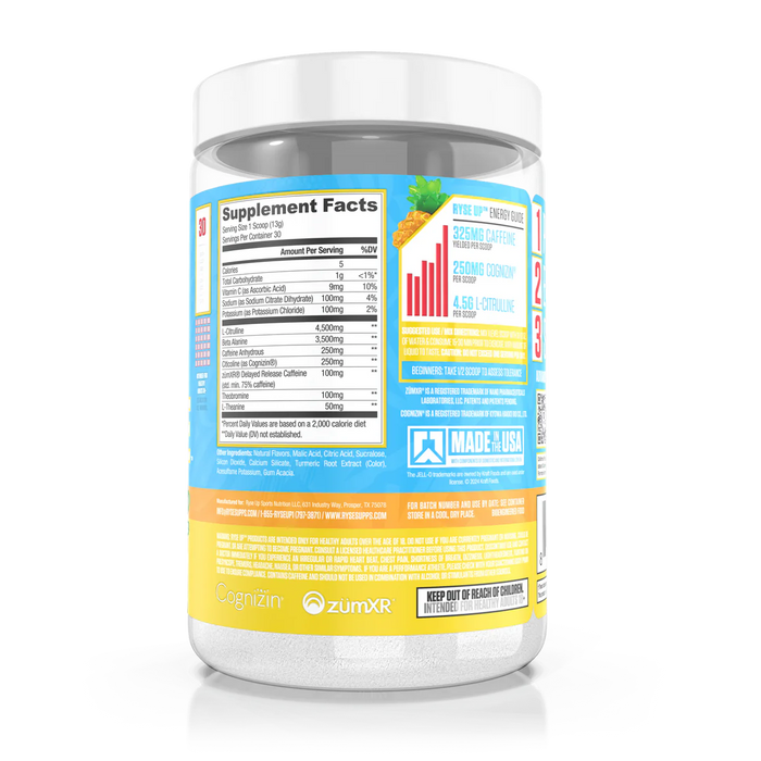 RYSE Loaded Pre 30 Servings