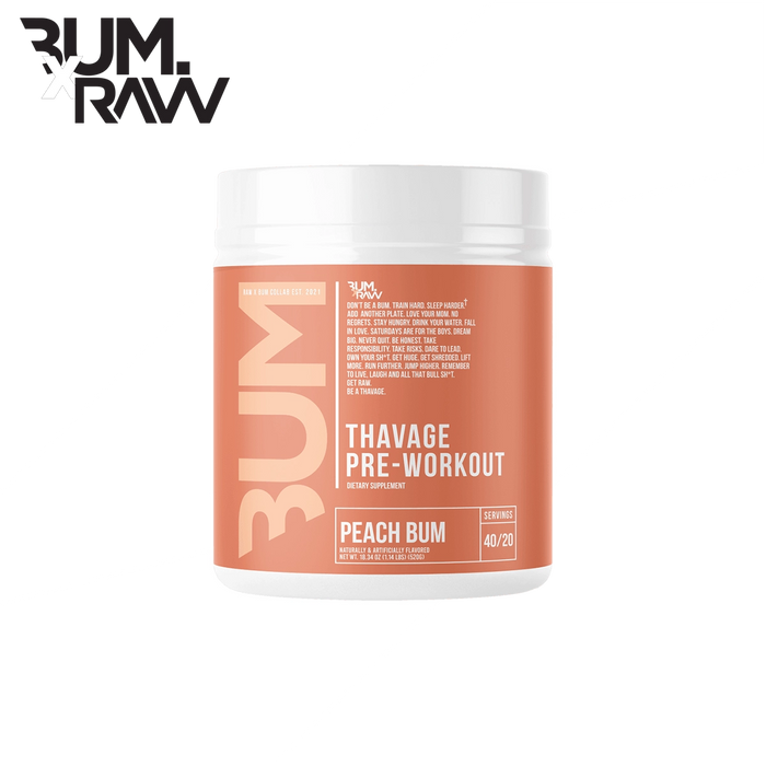 Raw Nutrition Thavage EU Pre Workout 520g