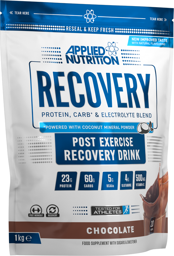 Applied Nutrition Recovery 1kg - Chocolate - Sports Nutrition at MySupplementShop by Applied Nutrition