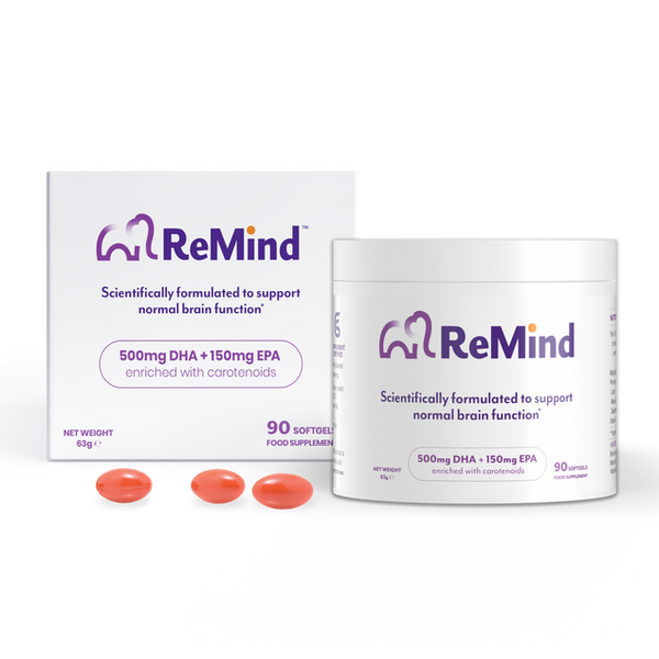 ReMind™ Brain Health Supplements 90 Softgels 30 Day Supply - Energy & Mind at MySupplementShop by Remind