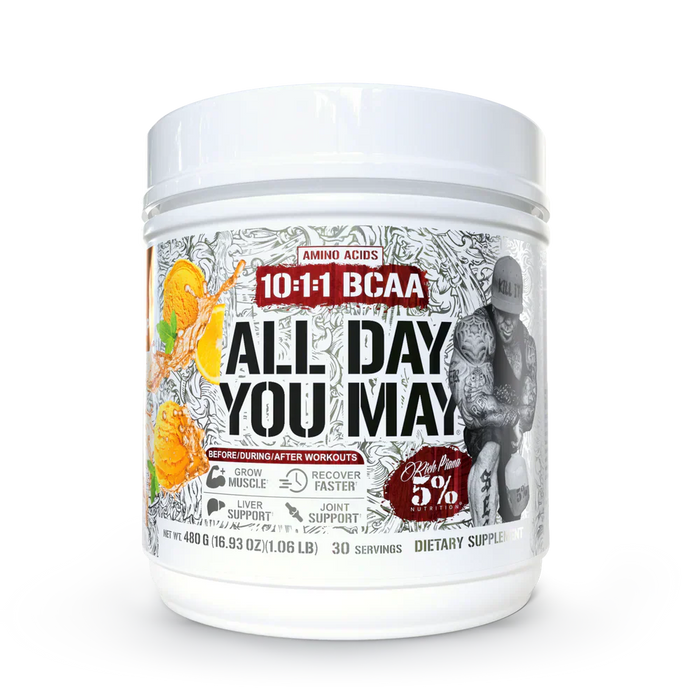 Rich Piana 5% Nutrition All Day You May Legendary Series