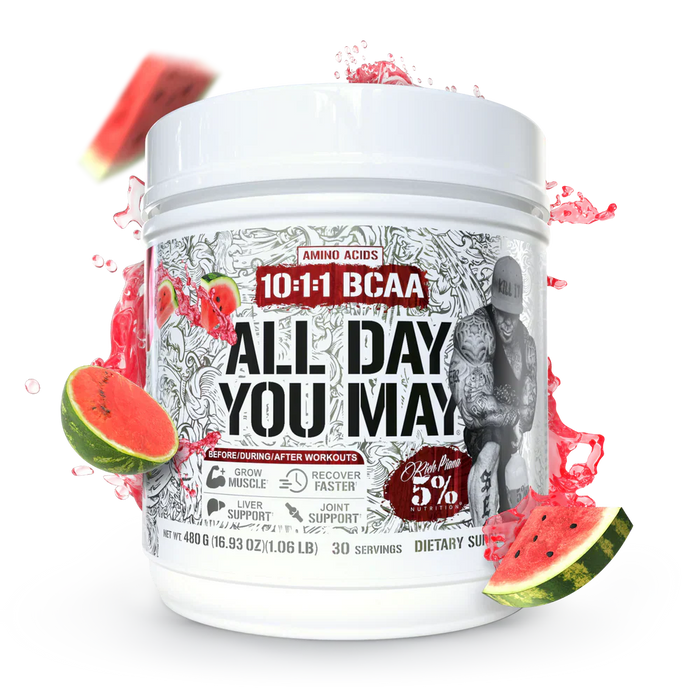 Rich Piana 5% Nutrition All Day You May Legendary Series
