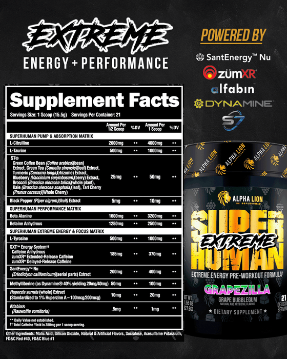 Alpha Lion SuperHuman Supreme 357g