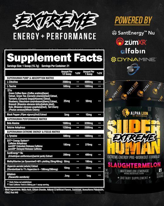 Alpha Lion SuperHuman Supreme 357g