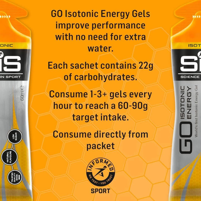 SIS Isotonic Gels 6x60ml