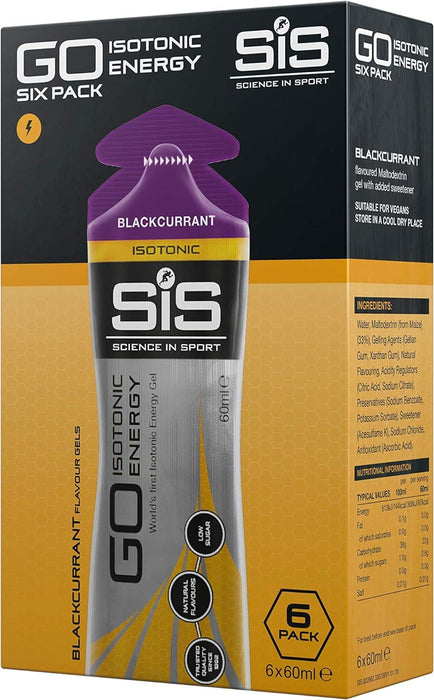 SIS Isotonic Gels 6x60ml