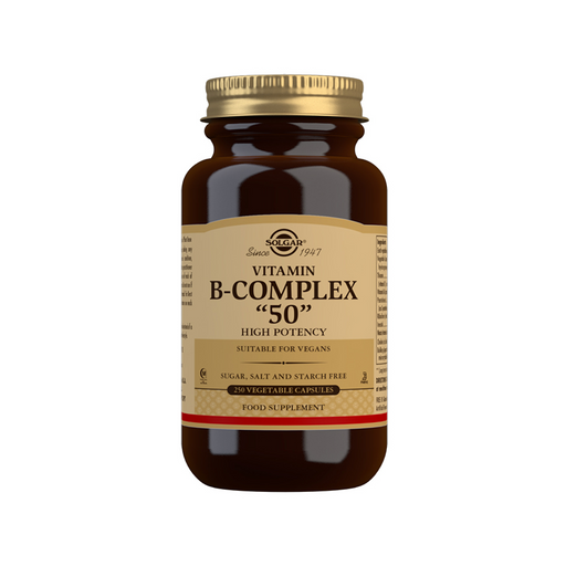 Solgar Vitamin B-Complex High Potency Vegetable Capsules 250 Tabs at MySupplementShop.co.uk