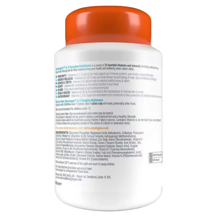 Sanatogen A-Z Complete One-A-Day 30 Tablets