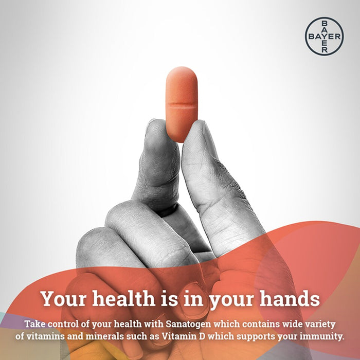 Sanatogen Vital 50+ Multivitamin & Minerals 30 Tablets