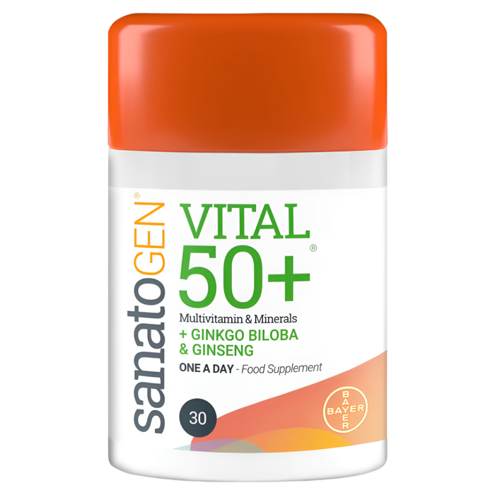 Sanatogen Vital 50+ Multivitamin & Minerals 30 Tablets