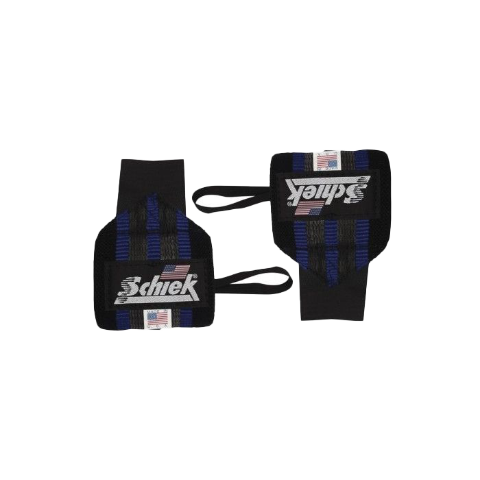 Schiek 1118 Wrist Wraps - Blue - 18"