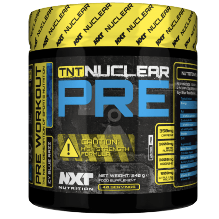 NXT Nutrition TNT Nuclear PRE-workout 40 servings - Pre-Workout at MySupplementShop by Nxt Nutrition