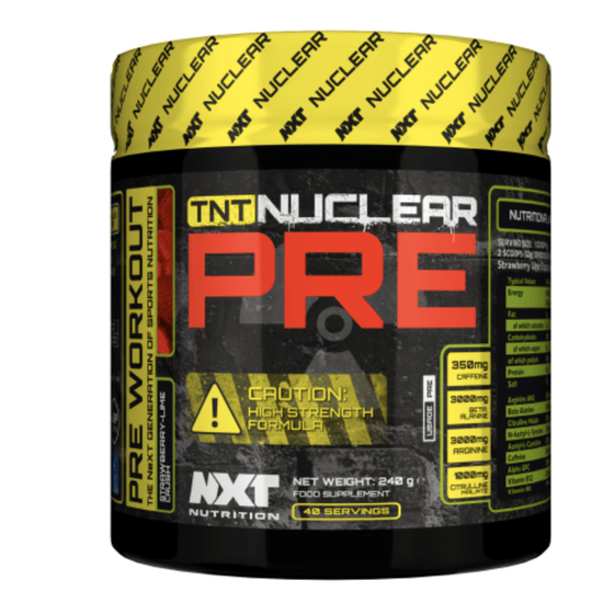 NXT Nutrition TNT Nuclear PRE-workout 40 servings - Mixed Candy - Pre-Workout at MySupplementShop by Nxt Nutrition