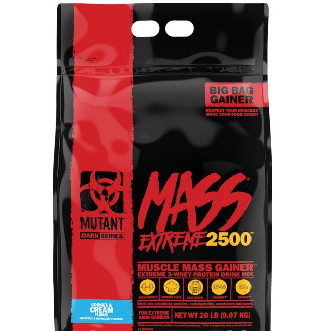 Mutant Mass Extreme Gainer Whey Protein Powder 9.07kg - Protein Powder at MySupplementShop by Mutant