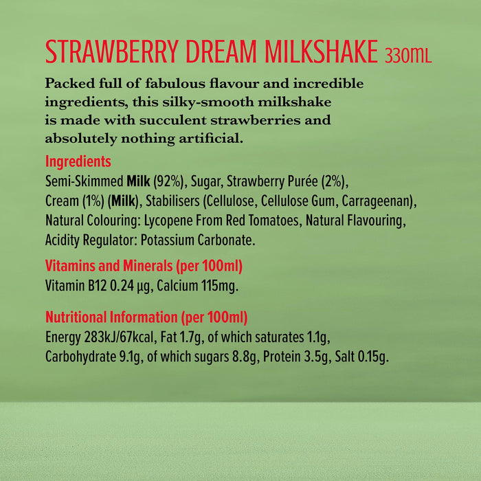 Shaken Udder Milkshake 8x330ml