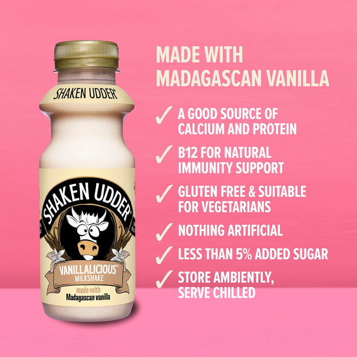 Shaken Udder Milkshake 8x330ml