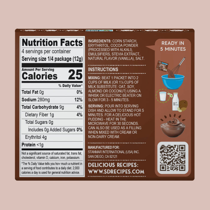 Simply Delish Instant Pudding - 48g