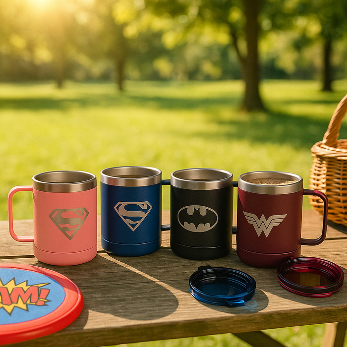 SmartShake Bohtal Insulated Coffee Mug - DC Comics 350ml