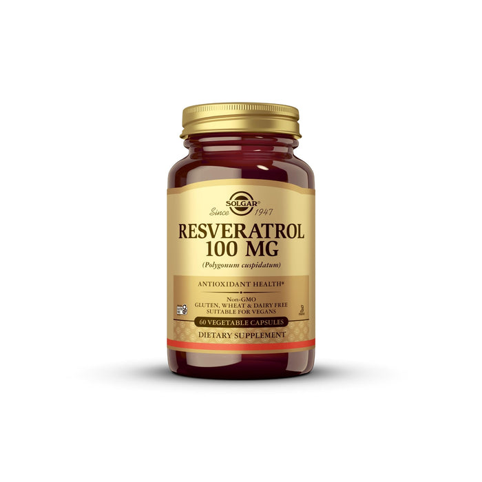 Solgar Resveratrol 100mg 25x60 CAP