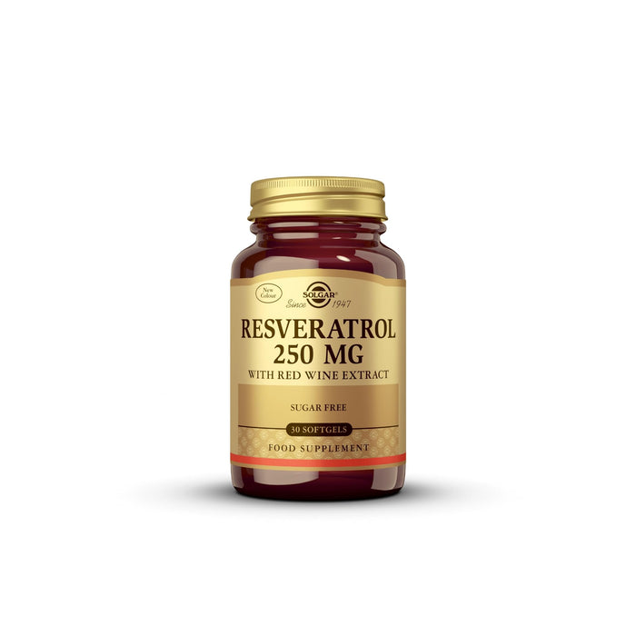 Solgar Resveratrol 250 mg 30 Softgels