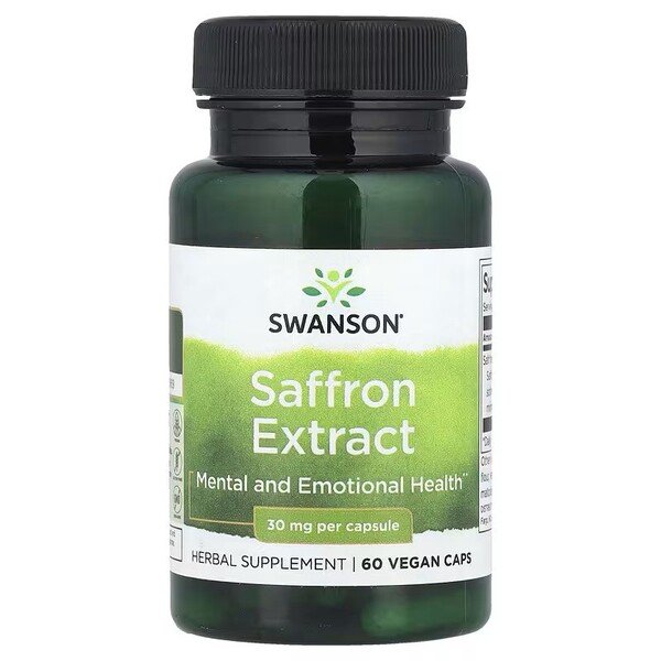 Swanson Saffron Extract - 60 vcaps (EAN 087614142982)