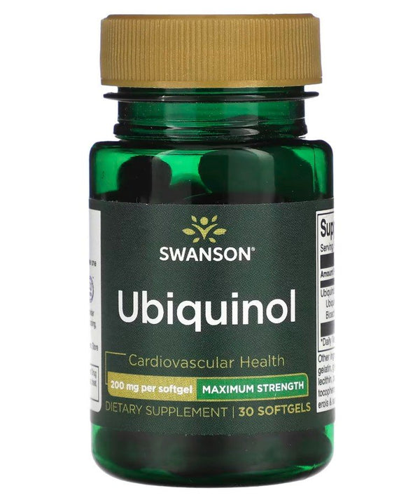 Swanson Ubiquinol 30 softgels