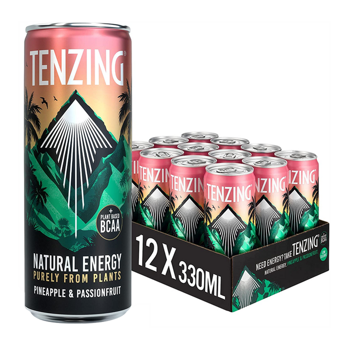 TENZING Natural Energy BCAA 12x330ml - Sports Drink at MySupplementShop by Tenzing Natural Energy