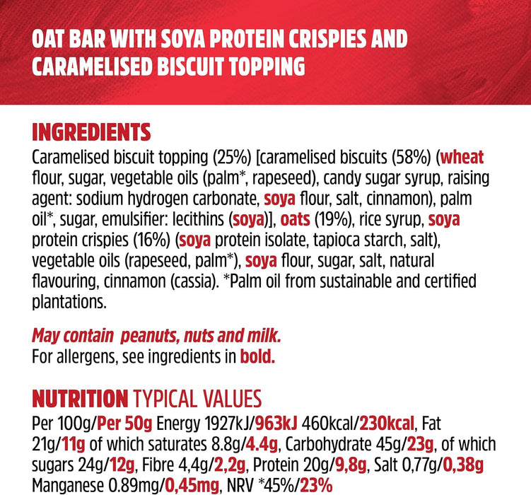 TREK Protein Flapjack 16x50g