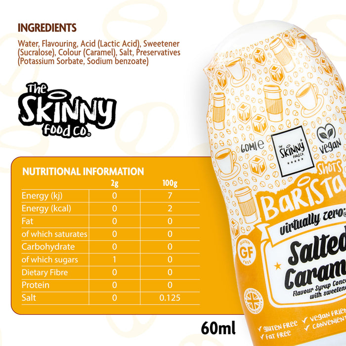 The Skinny Food Co Sugar Free Coffee Shots 60ml