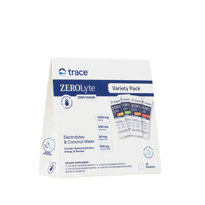 Trace Minerals ZEROLyte 12 Variety Pack - 12 packets