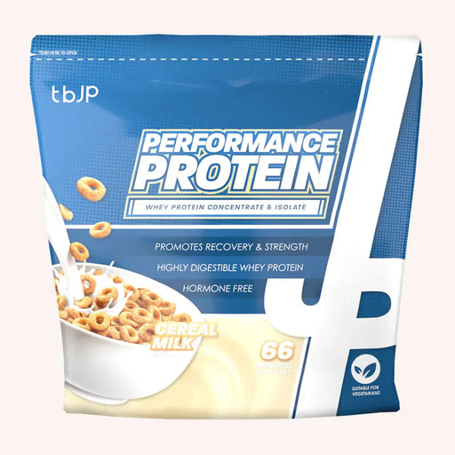 Trained By JP Performance Protein - 2kg / Cereal Milk - Whey Protein Powder