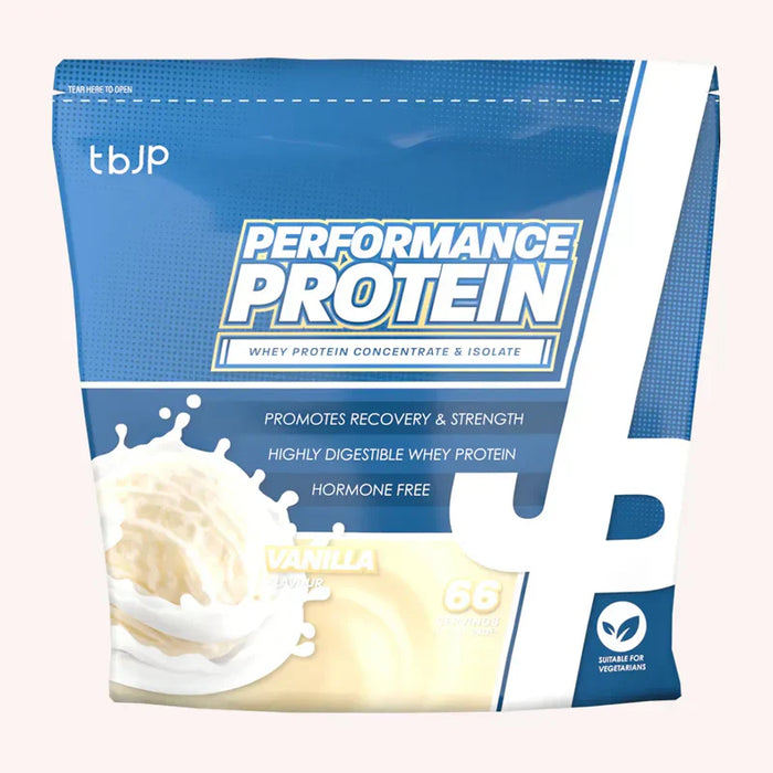 Trained By JP Performance Protein - 2kg / Vanilla Ice Cream - Whey Protein Powder