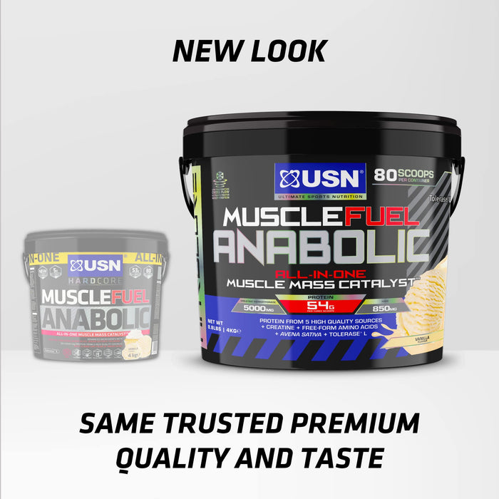 USN Muscle Fuel Anabolic - All-In-One Gainer Powder