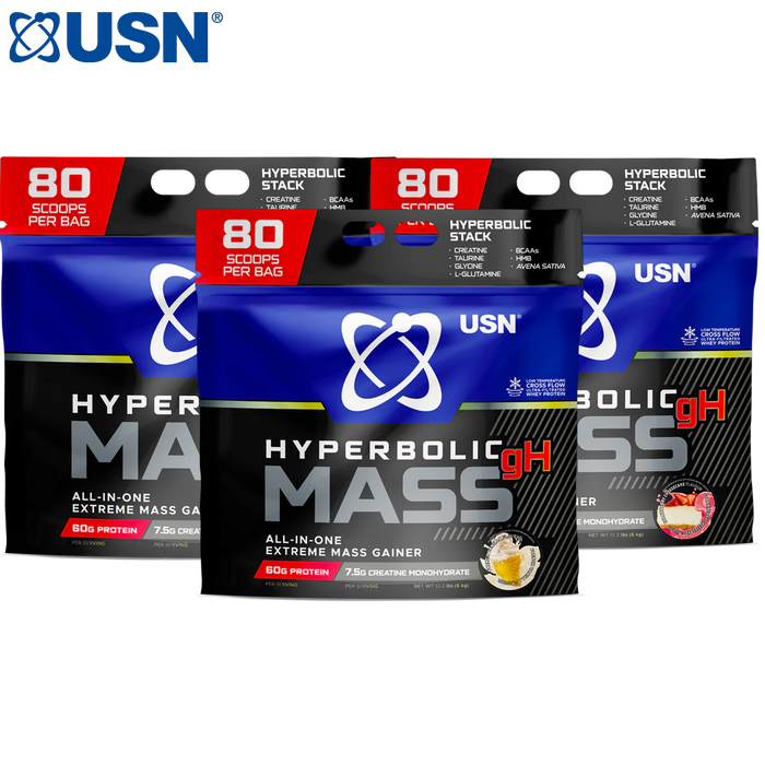 USN Hyperbolic Mass 6kg High Calorie Mass Gainer - Mass Gainer at MySupplementShop by Usn