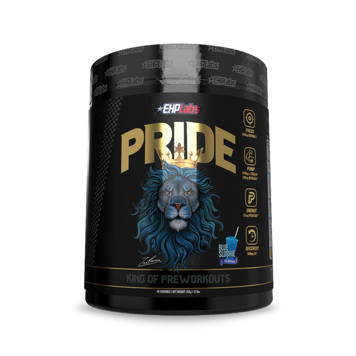 EHP Labs Pride Preworkout 40 Servings Unleash Your Ultimate Performance - Blue Slushie - Pre Workout at MySupplementShop by EHP LABS